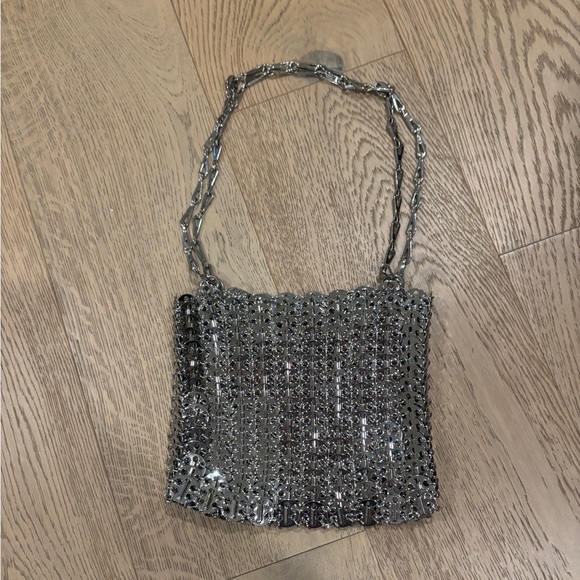 Paco Rabanne Iconic 1969 Silver Chainmail Shoulder Bag - Picture 4 of 8